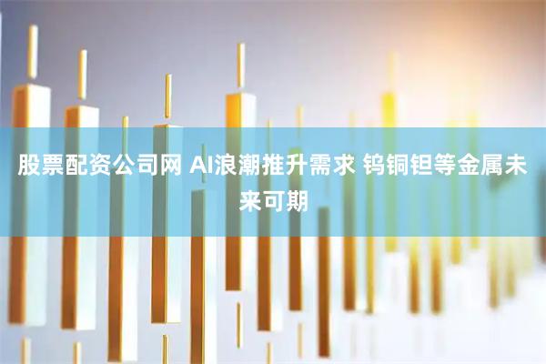 股票配资公司网 AI浪潮推升需求 钨铜钽等金属未来可期